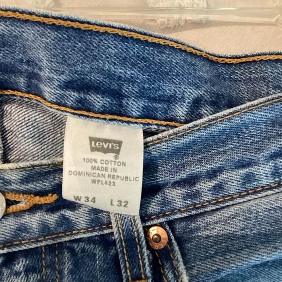 Vintage Levi’s Jeans Size 34 - Picture 4 of 8